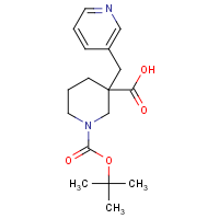CAS: 887344-18-5 | OR12918 | 3-[(Pyridin-3-yl)methyl]piperidine-3-carboxylic acid, N-BOC protected