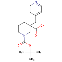 CAS: 887344-19-6 | OR12920 | 1-[(tert-Butyl)oxycarbonyl]-3-Pyridin-4-ylmethylpiperidine-3-carboxylic acid