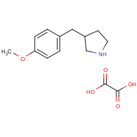 CAS: 1188263-83-3 | OR12922 | 3-(4-Methoxybenzyl)pyrrolidine oxalate