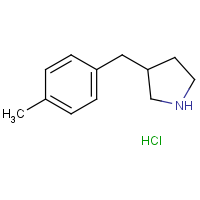 CAS:1003561-96-3 | OR12926 | 3-(4-Methylbenzyl)pyrrolidine hydrochloride