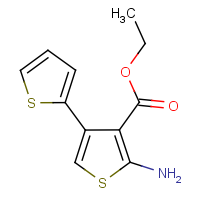 CAS:243669-48-9 | OR1296 | Ethyl 5'-amino-2,3'-bithiophene-4'-carboxylate