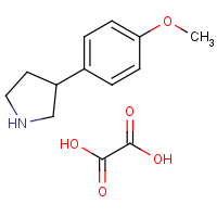 CAS:96877-34-8 | OR12974 | 3-(4-methoxyphenyl)pyrrolidine oxalate