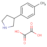 CAS: 1188264-10-9 | OR12975 | 3-(4-methylphenyl)pyrrolidine oxalate