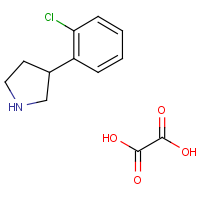 CAS: 49798-31-4 | OR12976 | 3-(2-Chlorophenyl)pyrrolidine oxalate