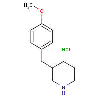 CAS: 625454-21-9 | OR12984 | 3-(4-methoxybenzyl)piperidine hydrochloride