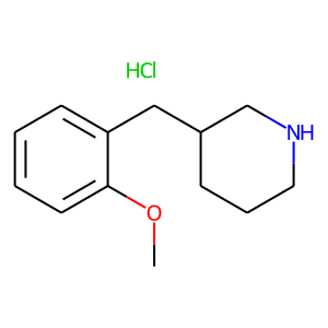 CAS: 625454-22-0 | OR12989 | 3-(2-Methoxybenzyl)piperidine hydrochloride
