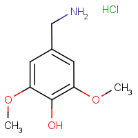 CAS:5047-77-8 | OR13026 | 4-(Aminomethyl)-2,6-dimethoxyphenol hydrochloride