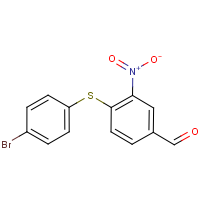 CAS: 175278-49-6 | OR13137 | 4-(4-Bromophenylthio)-3-nitrobenzaldehyde