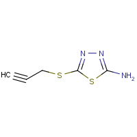 CAS:53918-05-1 | OR13141 | 2-Amino-5-[(propyn-3-yl)thio]-1,3,4-thiadiazole