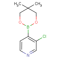 CAS: 915070-52-9 | OR13217 | 3-Chloropyridine-4-boronic acid, neopentyl glycol ester