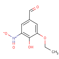 CAS:178686-24-3 | OR13238 | 3-Ethoxy-4-hydroxy-5-nitrobenzaldehyde