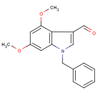 CAS:696649-90-8 | OR13267 | 1-Benzyl-4,6-dimethoxy-1H-indole-3-carboxaldehyde