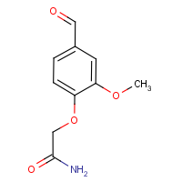 CAS:186685-89-2 | OR13279 | 4-(2-Amino-2-oxoethoxy)-3-methoxybenzaldehyde