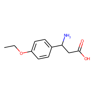 CAS:38499-22-8 | OR13348 | 3-Amino-3-(4-ethoxyphenyl)propanoic acid