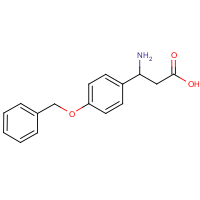 CAS: 330645-19-7 | OR13351 | 3-Amino-3-[4-(benzyloxy)phenyl]propanoic acid