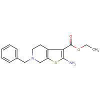 CAS: 24237-54-5 | OR13361 | Ethyl 2-amino-6-benzyl-4,5,6,7-tetrahydrothieno[2,3-c]pyridine-3-carboxylate