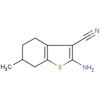 CAS:42225-04-7 | OR13377 | 2-Amino-6-methyl-4,5,6,7-tetrahydrobenzo[b]thiophene-3-carbonitrile