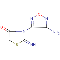 CAS:312536-71-3 | OR13419 | 3-(4-Amino-1,2,5-oxadiazol-3-yl)-2-imino-1,3-thiazolidin-4-one