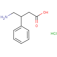 CAS: 3060-41-1 | OR13459 | 4-Amino-3-phenylbutanoic acid hydrochloride