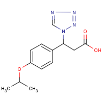 CAS:696649-41-9 | OR13463 | 3-(4-Isopropoxyphenyl)-3-(1H-tetrazol-1-yl)propanoic acid