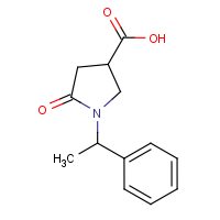 CAS:96449-93-3 | OR13465 | 5-Oxo-1-(1-phenylethyl)pyrrolidine-3-carboxylic acid