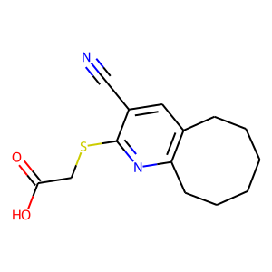 CAS: 166113-83-3 | OR13538 | [(3-Cyano-5,6,7,8,9,10-hexahydrocycloocta[b]pyridin-2-yl)thio]acetic acid