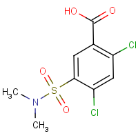 CAS:4793-19-5 | OR13580 | 2,4-Dichloro-5-(N,N-dimethylsulphamoyl)benzoic acid