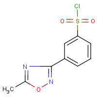 CAS: 10185-62-3 | OR1362 | 3-(5-Methyl-1,2,4-oxadiazol-3-yl)benzenesulphonyl chloride