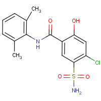 CAS:14293-44-8 | OR13653 | 4-Chloro-N-(2,6-dimethylphenyl)-2-hydroxy-5-sulphamoylbenzamide