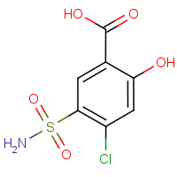 CAS: 14556-98-0 | OR13654 | 4-Chloro-2-hydroxy-5-sulphamoylbenzoic acid