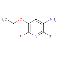 CAS:1000018-10-9 | OR13676 | 3-Amino-2,6-dibromo-5-ethoxypyridine