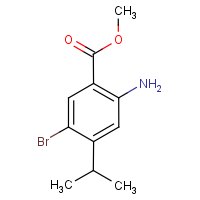 CAS: 1000018-13-2 | OR13717 | Methyl 2-amino-5-bromo-4-isopropylbenzoate