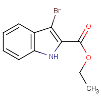CAS:91348-45-7 | OR13723 | Ethyl 3-bromo-1H-indole-2-carboxylate