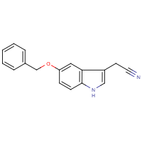 CAS: 2436-15-9 | OR13727 | [5-(Benzyloxy)-1H-indol-3-yl]acetonitrile