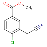 CAS:872091-83-3 | OR13734 | Methyl 4-chloro-3-(cyanomethyl)benzoate