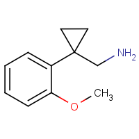 CAS: 886365-72-6 | OR13764 | [1-(2-Methoxyphenyl)cyclopropyl]methylamine
