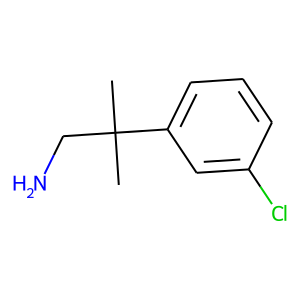 CAS:92015-24-2 | OR13765 | 2-(3-Chlorophenyl)-2-methylpropylamine