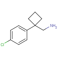 CAS:63010-09-3 | OR13768 | [1-(4-Chlorophenyl)cyclobutyl]methylamine