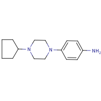 CAS: 443915-55-7 | OR13809 | 4-(4-Cyclopentylpiperazin-1-yl)aniline