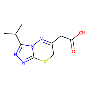 CAS: 1017393-78-0 | OR13839 | 6-(Carboxymethyl)-3-isopropyl-7H-[1,2,4]triazolo[3,4-b][1,3,4]thiadiazine