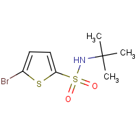 CAS:286932-39-6 | OR13861 | 5-Bromo-N-(tert-butyl)thiophene-2-sulphonamide