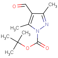 CAS: 844891-13-0 | OR1389 | 3,5-Dimethyl-4-formyl-1H-pyrazole, N1-BOC protected