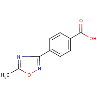CAS: 95124-68-8 | OR1402 | 4-(5-Methyl-1,2,4-oxadiazol-3-yl)benzoic acid