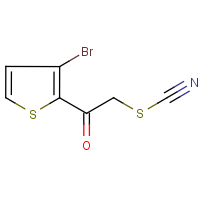 CAS:937602-37-4 | OR14037 | 2-(3-Bromothien-2-yl)-2-oxoethyl thiocyanate