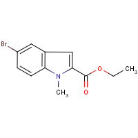 CAS:91844-20-1 | OR14054 | Ethyl 5-bromo-1-methyl-1H-indole-2-carboxylate