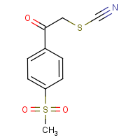 CAS: 937602-21-6 | OR14072 | 2-[4-(Methylsulphonyl)phenyl]-2-oxoethyl thiocyanate