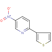 CAS: 937602-39-6 | OR14075 | 5-Nitro-2-thien-3-ylpyridine