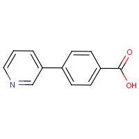 CAS: 4385-75-5 | OR1410 | 4-Pyridin-3-ylbenzoic acid