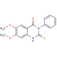 CAS: 31485-66-2 | OR14111 | 2,3-Dihydro-6,7-dimethoxy-3-phenyl-2-thioxo-1H-quinazolin-4-one