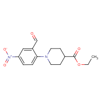 CAS: 879450-95-0 | OR14119 | Ethyl 1-(2-formyl-4-nitrophenyl)piperidine-4-carboxylate